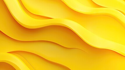 Obraz premium Vibrant yellow gradient wave design, perfect for modern and eye-catching backgrounds for flyers, social media, and digital marketing.