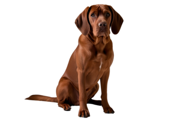 Lively Mastiff Dogue de Bordeaux png proudly showing off its muscular build and playful stance , exuding confidence