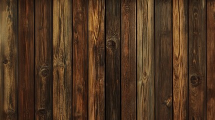 Fototapeta premium Wooden planks texture with knots and grain patterns