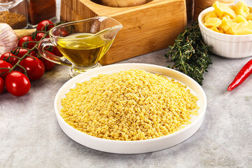 Italian cuisine - dry stelline pasta