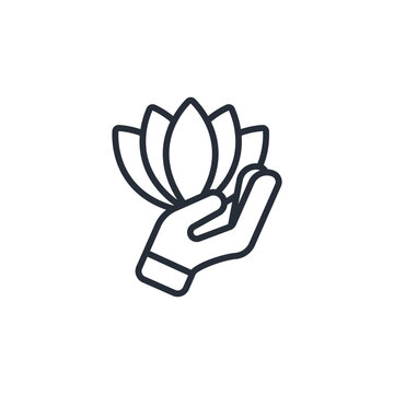 recommend clip art: spirituality icon. vector.Editable stroke.linear style sign for use web design,logo.Symbol illustration.