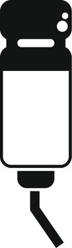 recommend clip art: Simple medical drip icon representing intravenous treatment