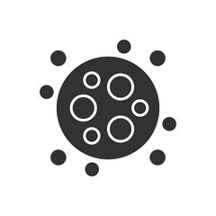 Moon Icon Sign Symbol Vector