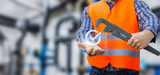 The concept of quality of plumbing services.