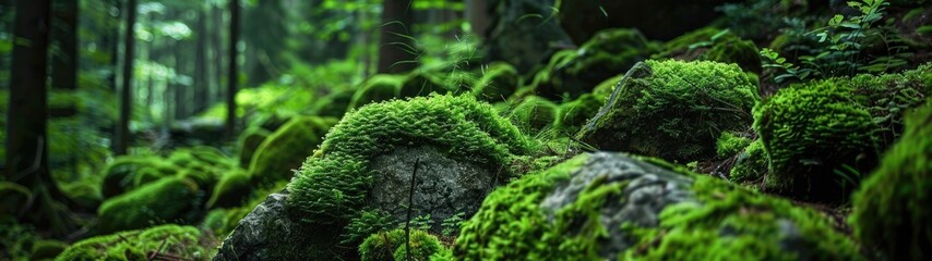 grass in the forest