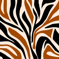 Abstract hand drawn decorative pattern. Vector Illustration.