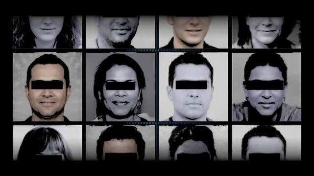 Facial Recognition Scan Database Search