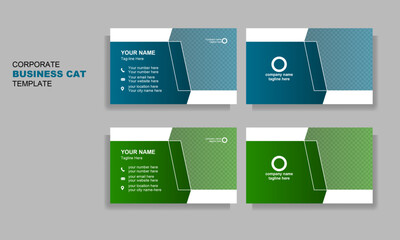 minimal business card design 