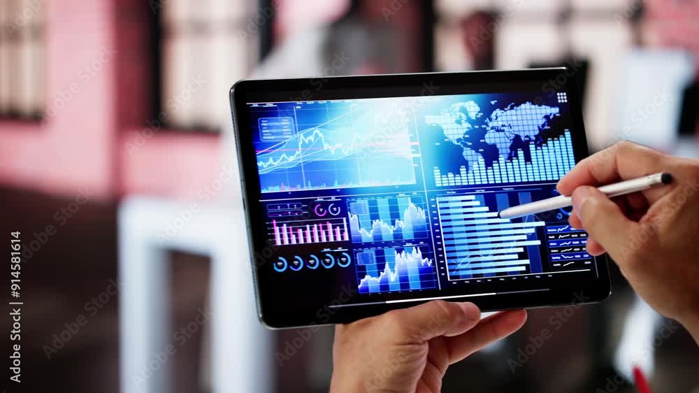 Poster Data Analyst Using Data Analytics KPI