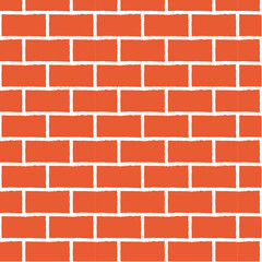 Orange brick pattern background
