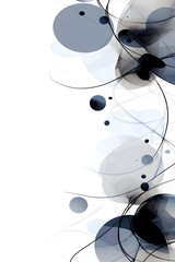 Abstract semi-transparent DNA visualization on light background - digital, dots, biotech, bio-technology, biology, therapy, genetic
