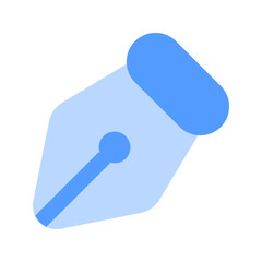 pen tool duotone icon