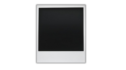Blank Polaroid Picture, Photography Photo Film, Isoltated Transparent Png Graphic Resource
