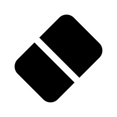 eraser glyph icon
