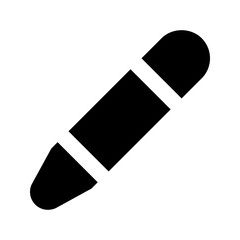 pencil glyph icon