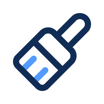 recommend clip art: brush outline color icon