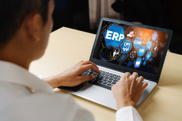 ERP enterprise resource planning software for modish business to plan the marketing strategy