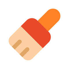 brush flat icon