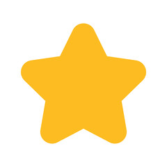 star flat icon