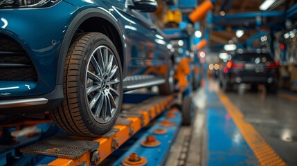 Automobile assembly line - generative ai