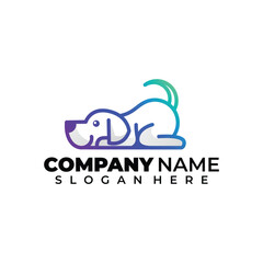 Modern Pet Grooming Logo Design