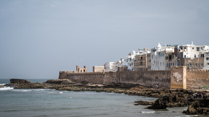 The cityscape of Essaouira in Southern Morocco