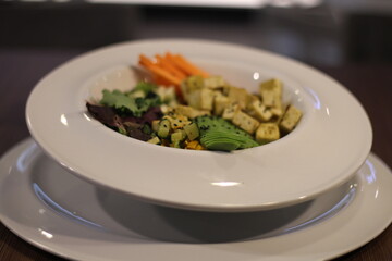 
food in restaurants a la carte dishes