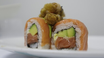 delicious sushi dishes