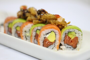 delicious sushi dishes