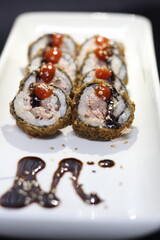 delicious sushi dishes