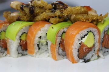 delicious sushi dishes