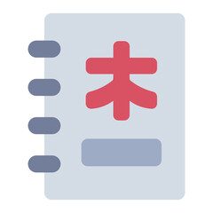 Obraz premium Japanese restaurant menu icon, listing food items and prices.