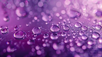 Abstract Purple Water Bubbles Background Professional Stock Photo, banner, background, card
