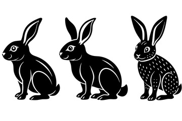 4 Unique Rabbit Illustration Styles - Simple and Versatile