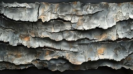 3D relief wallpaper with painting of lifelike tree bark textures and woodland beauty of natural landscapes  with a realistic and textured mural wall art