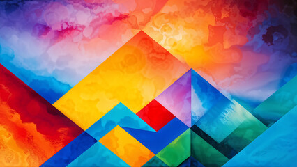 Fototapeta premium Abstract Geometric Patterns Design 
