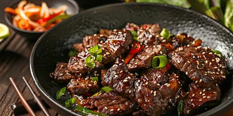 Fototapeta premium delicious bulgogi 