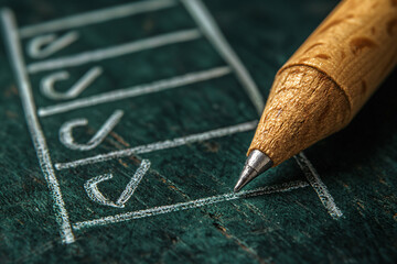 HR using a scoring rubric to evaluate interview performance