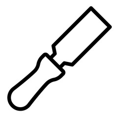 Chisel tool used by shoemakers for carving and shaping footwear.