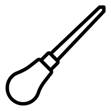 recommend clip art: Awl tool used by shoemakers for piercing and stitching leather.