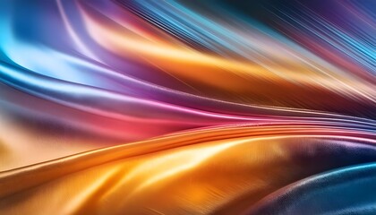 Obraz premium colorful fractal background. waves texture. abstract wallpaper illustration.