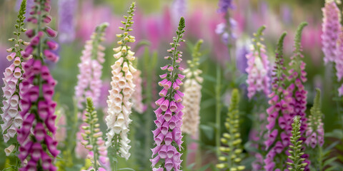 Fototapeta premium Beautiful flowers background