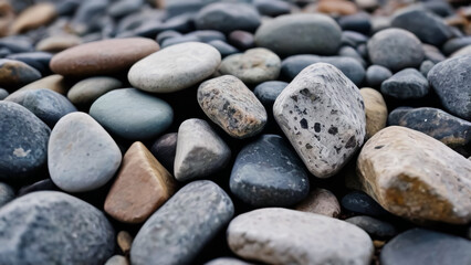 pebbles on the beach