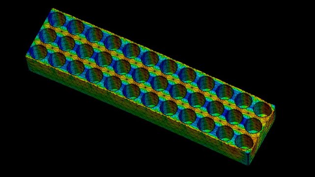 Mechanic simulation engineering - Stress and breakpoint analysis of sharpie stand under force and moment conditions