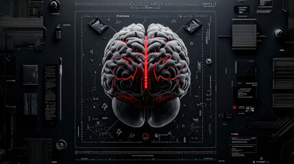 Futuristic Visualization of Artificial Intelligence AIG A captivating illustration depicting the integration of AI, showcasing a harmonious blend of technology and human intellect