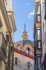 Dome of the Church of Saint Albert in Seville.