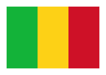Obraz premium Flag of Mali