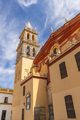 Fototapeta premium The Santa Ana church in Seville.