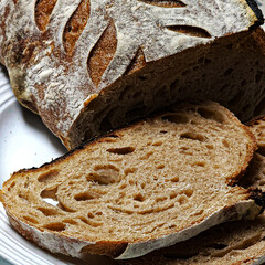 Sliced Loaf of Bread