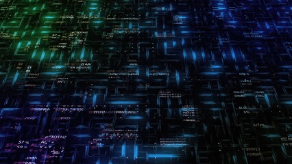 Futuristic digital control and data processing interface